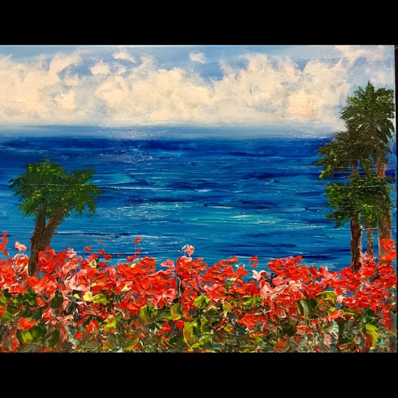 Other - SOLD ❤️palms and flowers❤️💚